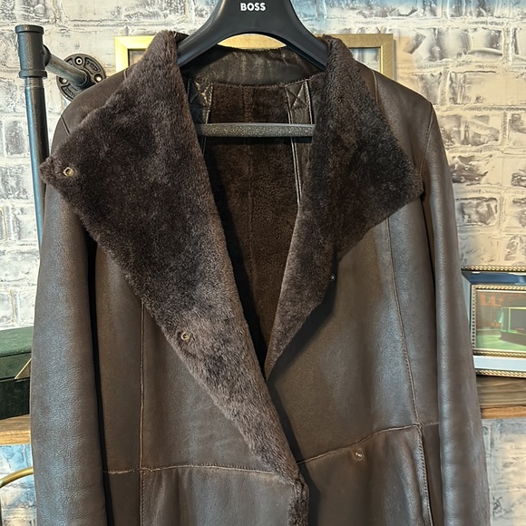 ZADIG & VOLTAIRE SHEARLING COAT - Picture 3 of 14